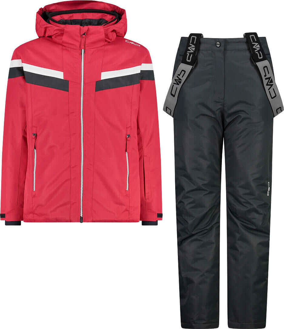 CMP Kid G Set Jacket And Pant (32W0065) begonia