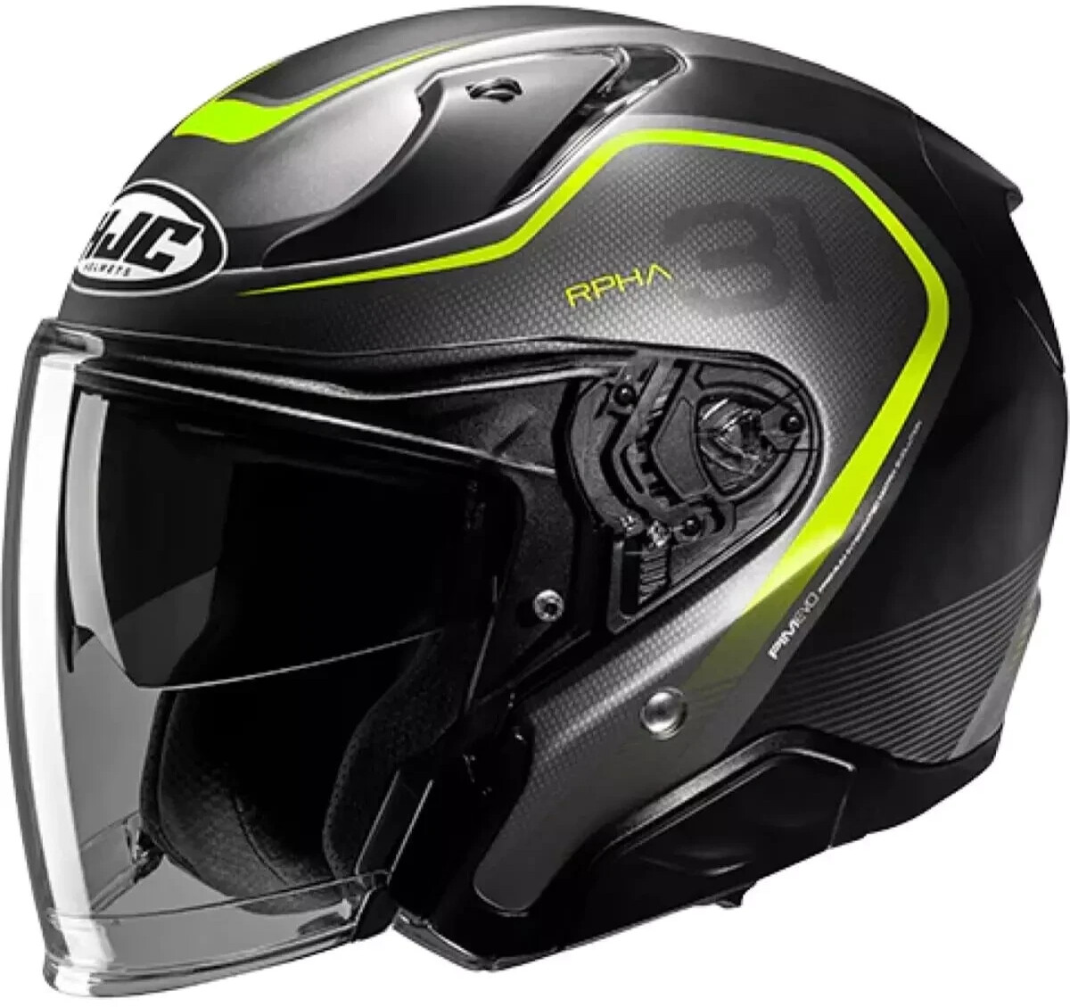 HJC RPHA 31 Kouv MC3HSF noir/jaune fluo