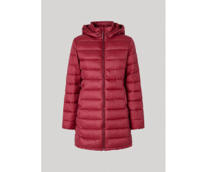 Pepe Jeans Maddie Long Puffer Jacket burgundy red au meilleur prix sur idealo