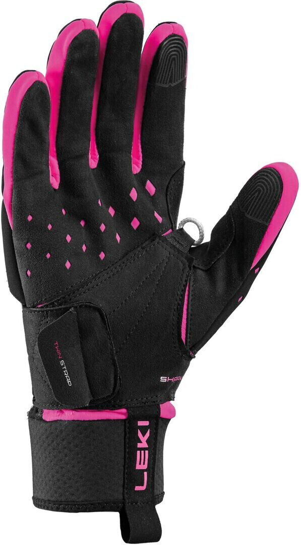 Leki HRC Race Shark (65290130) black/neonpink black/neonpink