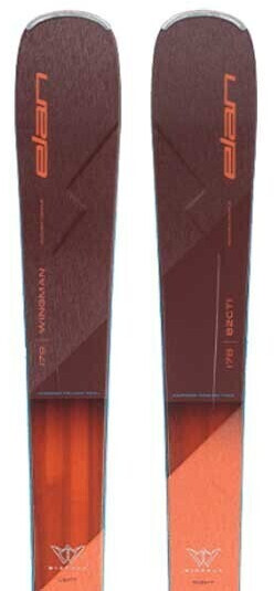 Elan Wingman 86 Cti Fusion X+emx 12.0 Alpine Skis (ABVKJG23-166/FBVKJG23-166-DB192319) brown