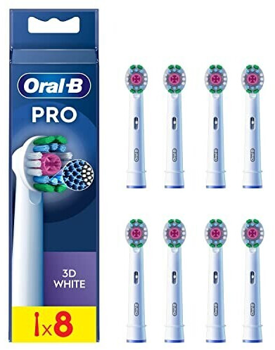 Oral-B Pro 3D White Lot de brossettes (8 unités)