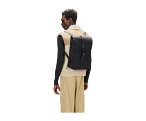 Rains mini backpack black 2025
