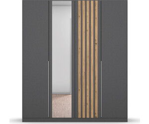 Rauch Lamella 181x210cm grau-metallic/artisan-eiche/Spiegel ab € bei 342,96 Preisvergleich 