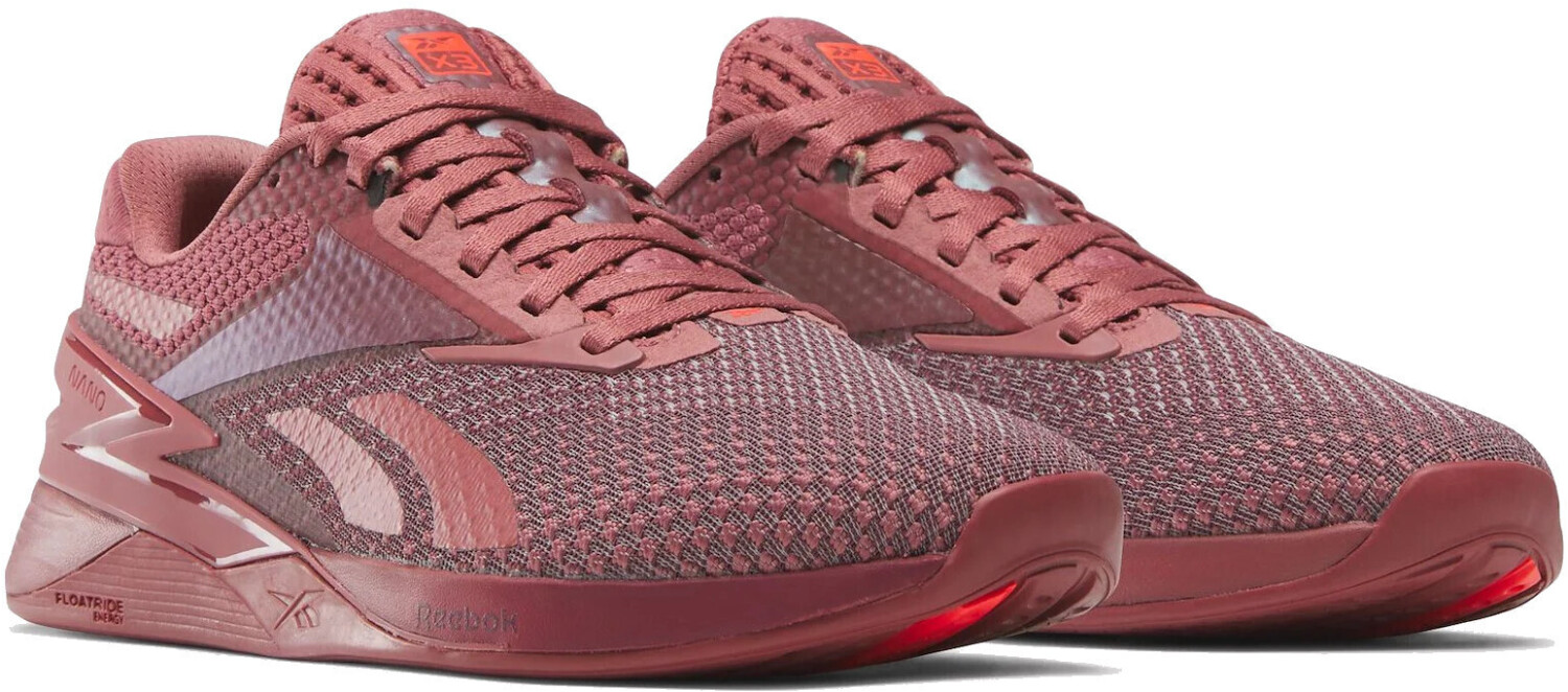 Buy Reebok Nano X3 Women maroon neon cherry from 77.49 Today