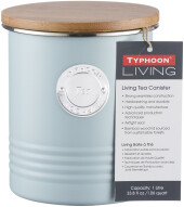 PEPLAYTAL Keramik Teedose Luftdicht - Wasserblaue Tee-Aufbewahrung Mit Deckel