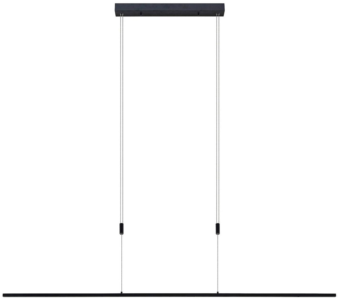 Lucande Stakato LED hanging light 8 bulbs. 180cm long