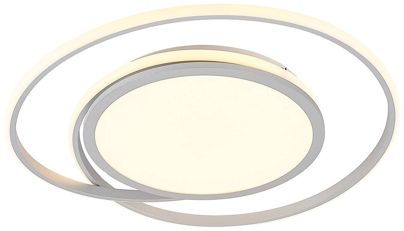 Lucande Noud LED ceiling lamp, CCT color changing