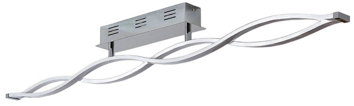 Lucande Roan LED ceiling lamp, wave-shaped