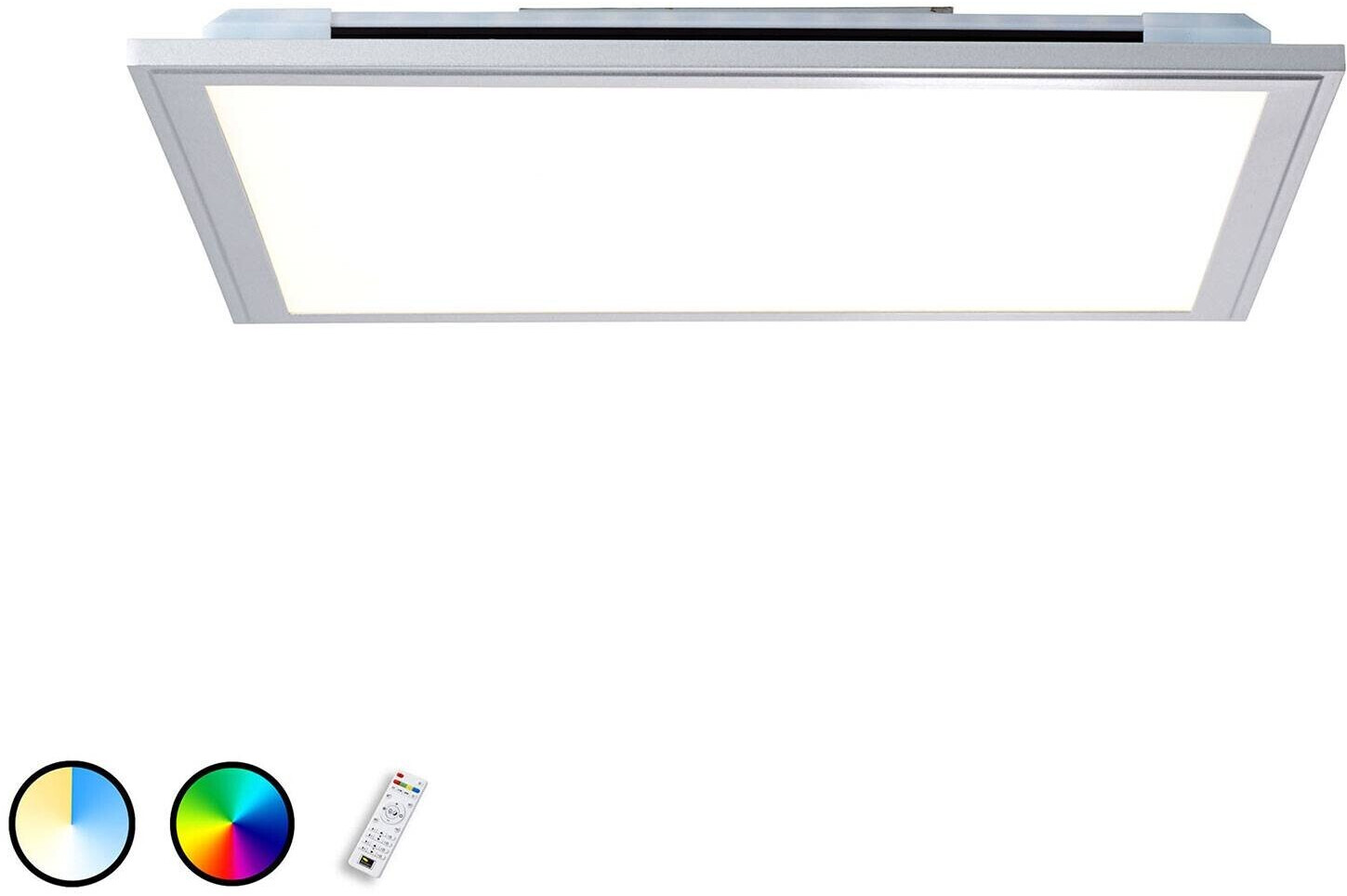 Brilliant Alissa LED ceiling light, 39.5x39.5 cm E