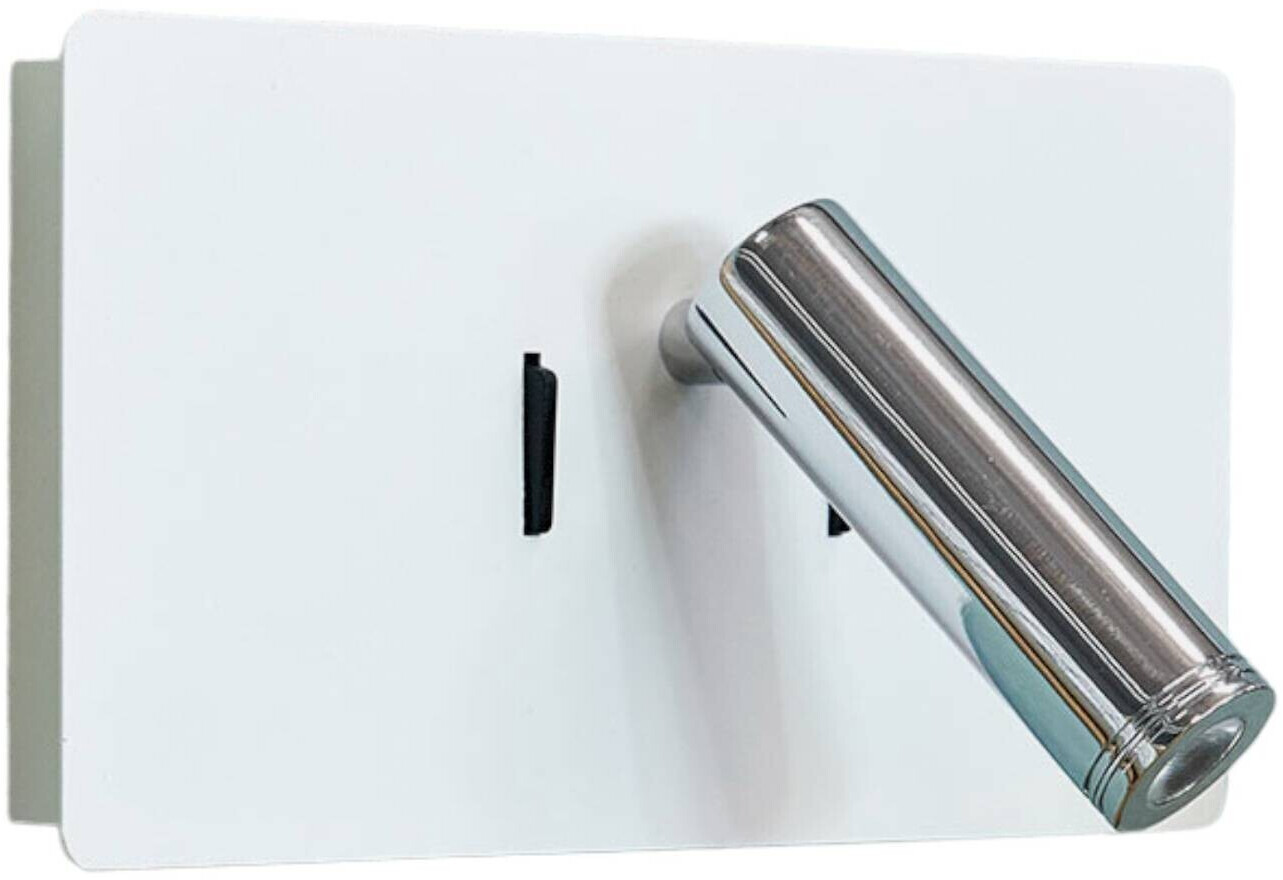 Lucande Elske LED wall light with reading light