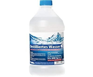Robbyrob Destilliertes-Wasser UV-bestrahlt chemisch rein demineralisiert 1  Liter ab 1,80 €