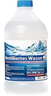 Robbyrob Destilliertes-Wasser UV-bestrahlt chemisch rein demineralisiert 1  Liter ab 1,80 €