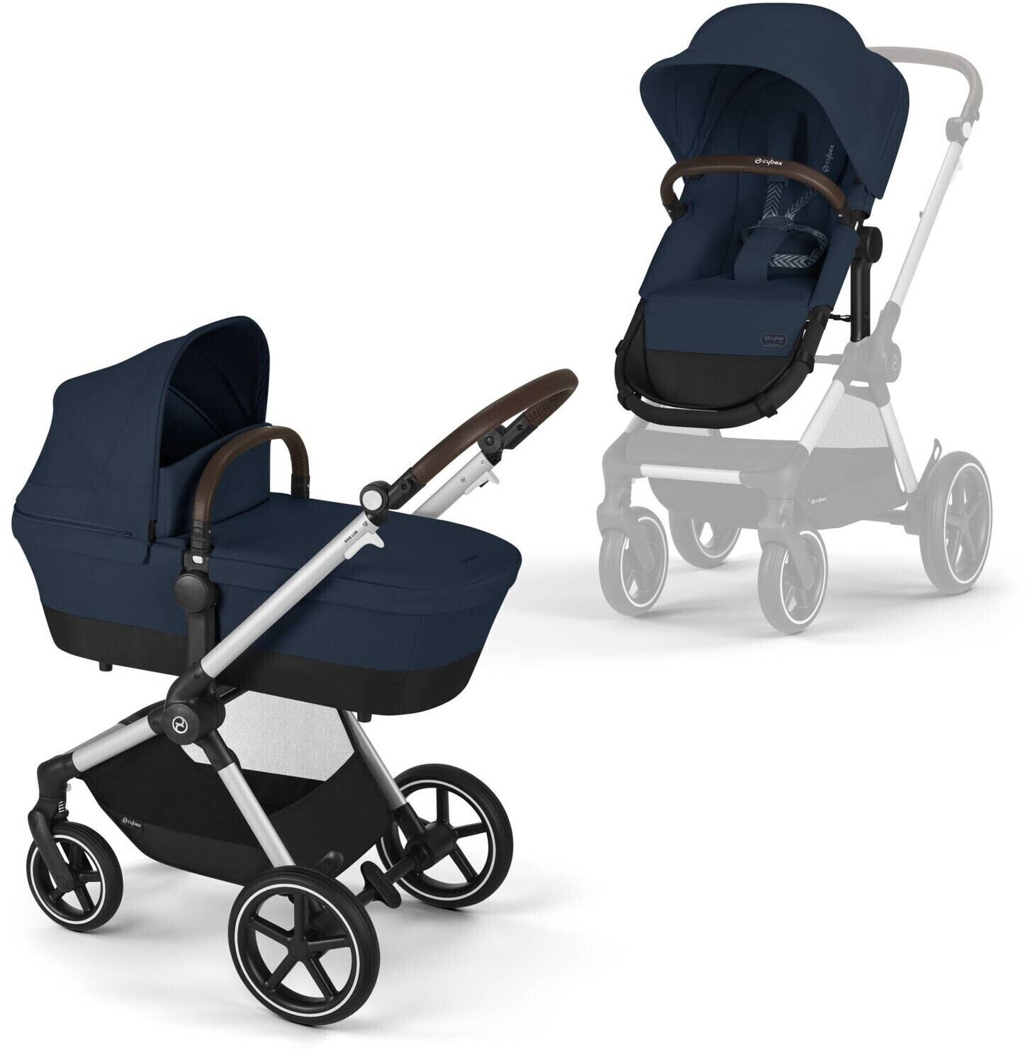 Cybex Gold Eos Lux ocean blue (silver frame)