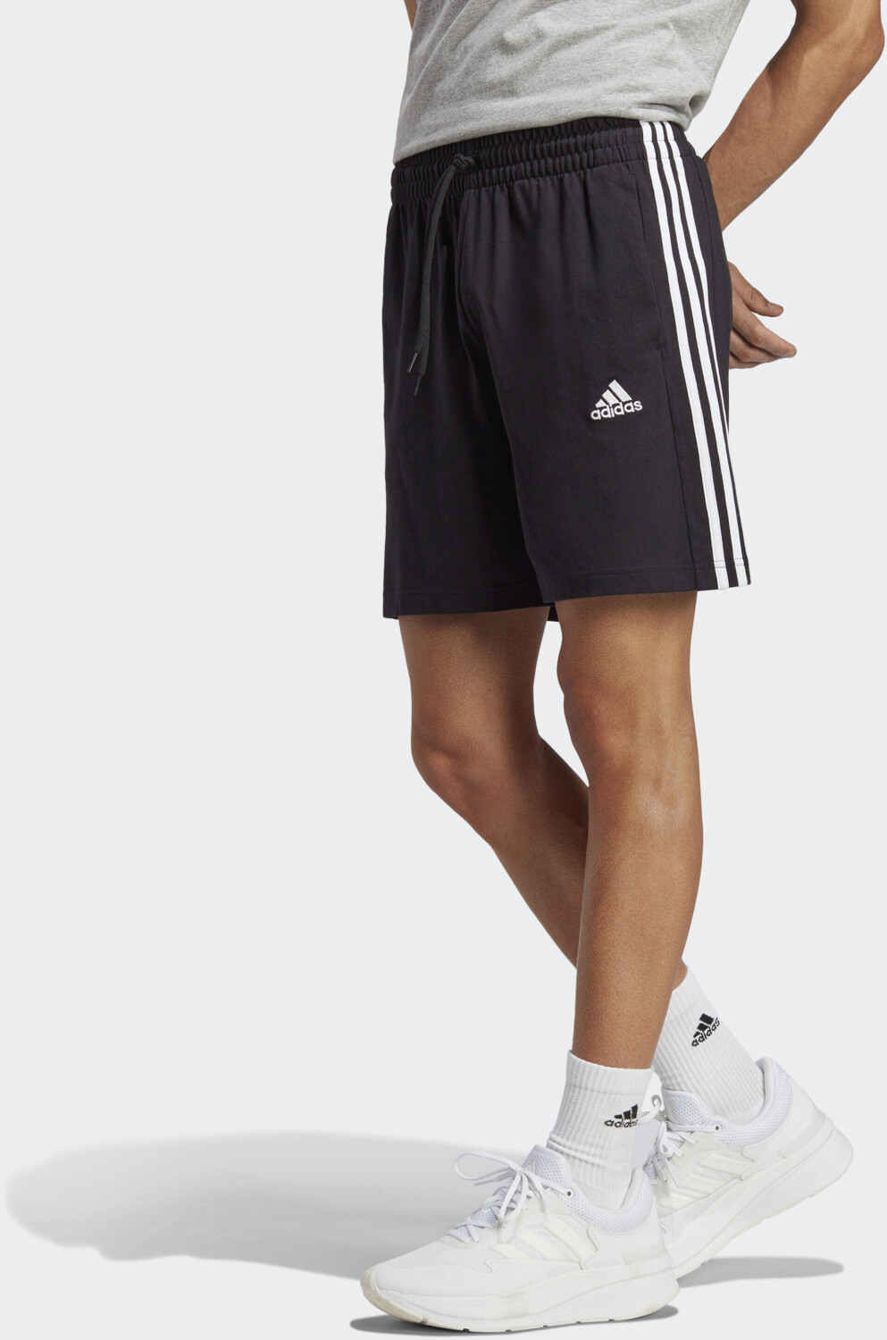 Adidas Man Essentials 3 Stripes Shorts black white IC9378 ab 19 84 Preisvergleich bei idealo