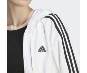 Adidas Woman Essentials 3-Stripes French Terry Bomber Hoodie white/black  (IK8387) ab 41,00 € | Preisvergleich bei