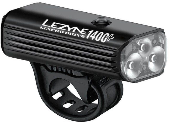 Lezyne Macro Drive 1400+ Front Light silver 1400 Lumens