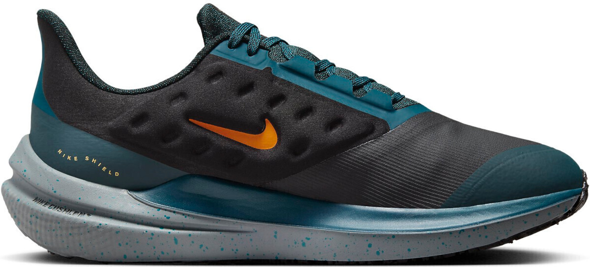 Nike Air Winflo 9 Shield black geode teal deep jungle safety orange ab 121 94 Preisvergleich bei idealo