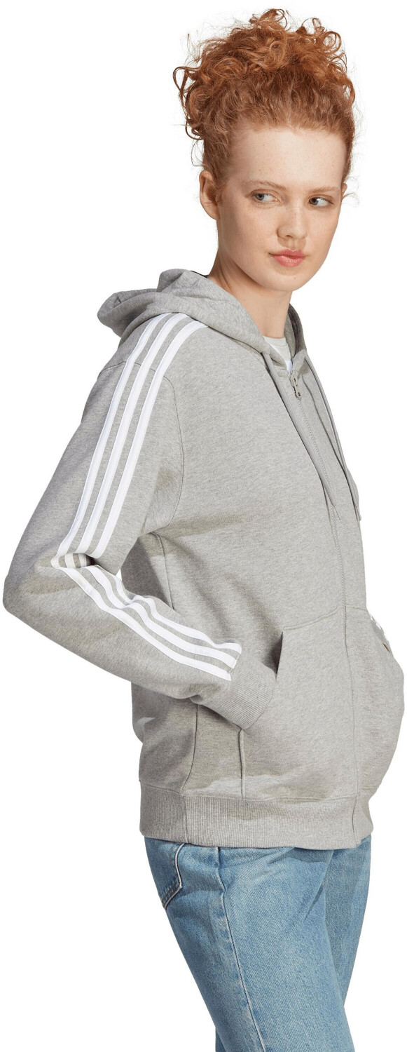 Adidas originals 3-stripes lock up boyfriend hoodie damen shop