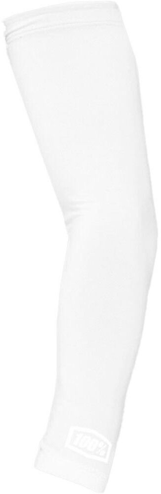 100% Exceeda Arm Warmers Men white