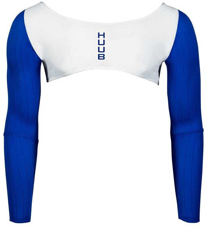HUUB Aero Bridge Arm Warmers Men white blue