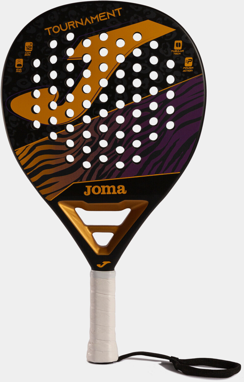 Joma Tournament Padel Racket black/orange/purple
