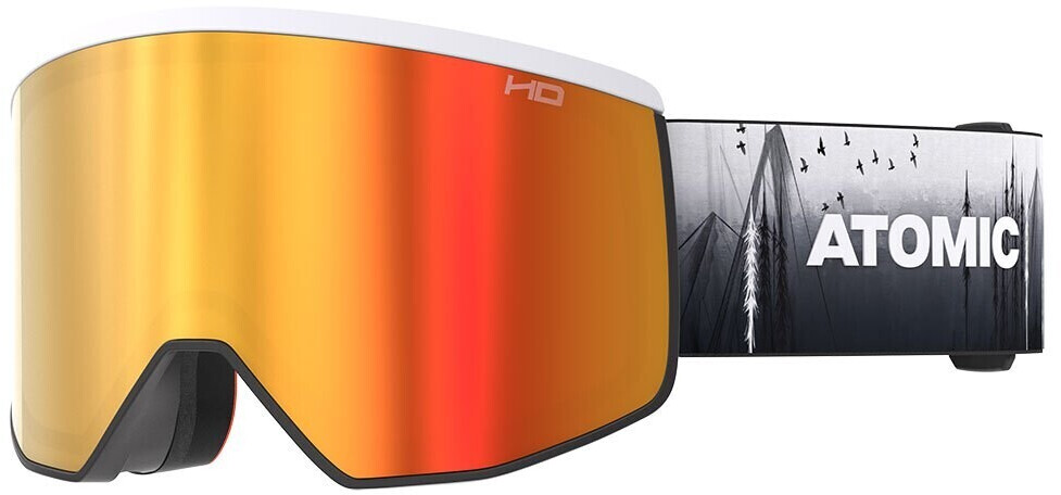 Photos - Ski Goggles Atomic Four Pro HD  red (2024)