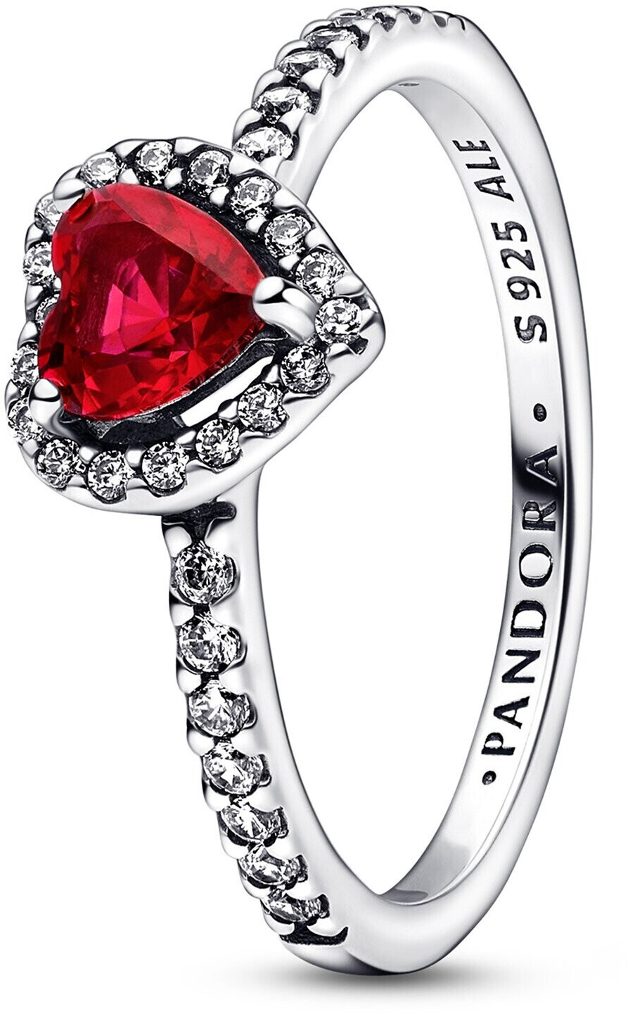 Pandora Elevated Red Heart (198421C02)