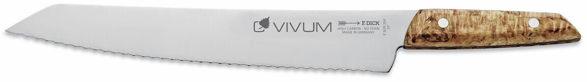 Dick Vivum bread knife 26 cm with birch wood handle