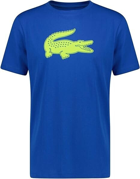 Lacoste Sport 3D Print Crocodile Breathable Jersey T-shirt (TH2042) kingdom/electric yellow