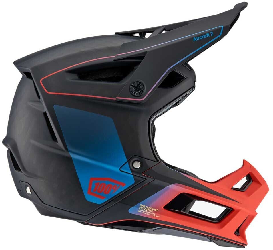 100% Aircraft 2 Downhill Helmet (196261003772) black