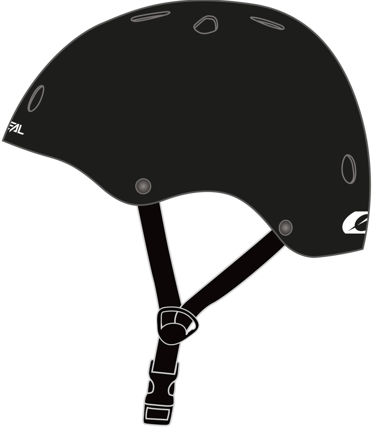 O'Neal Dirt Lid Solid Mtb Helmet (0579-014) black