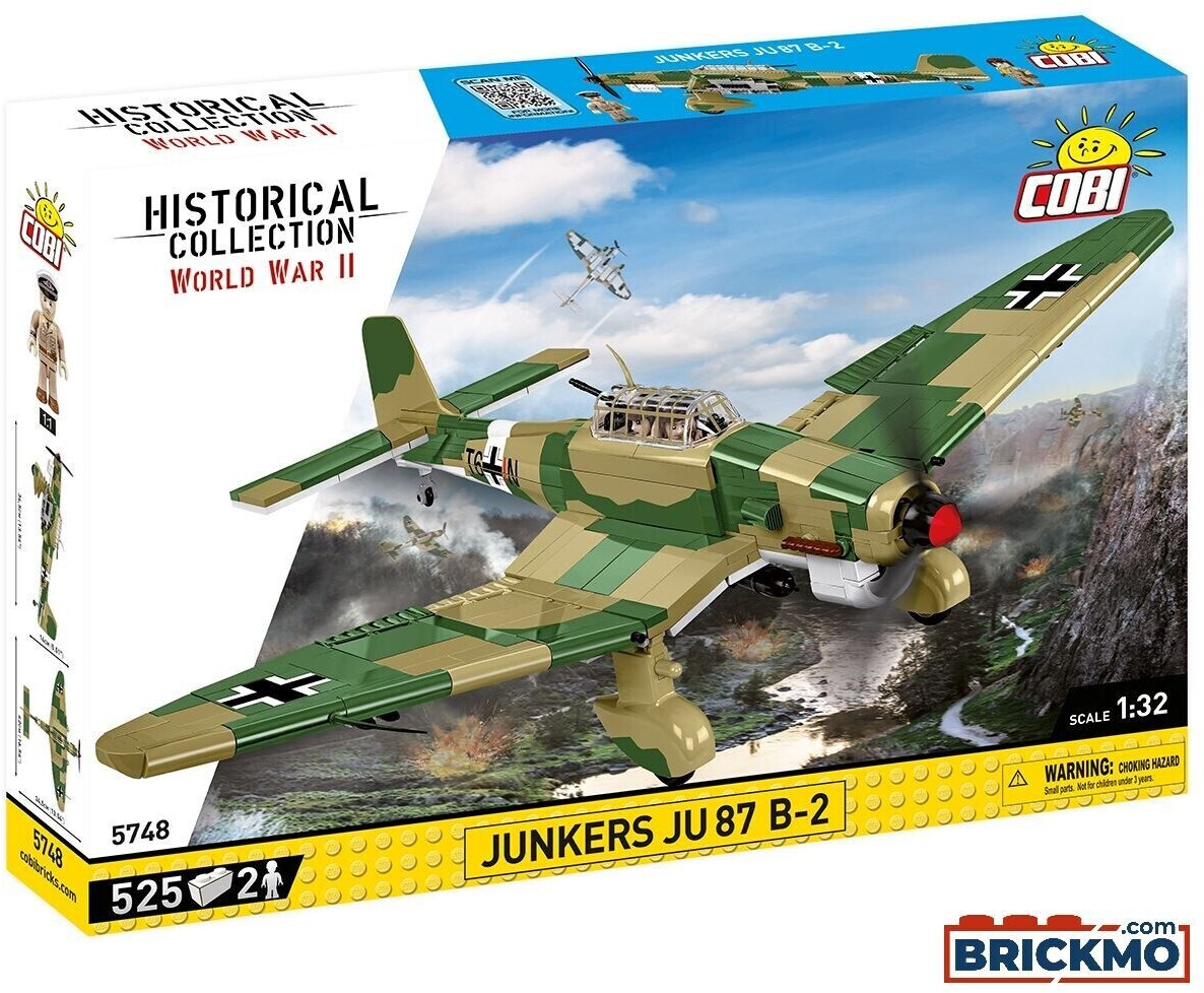 Cobi Historical Collection World War II - Junkers Ju-87 B-2 (5748)