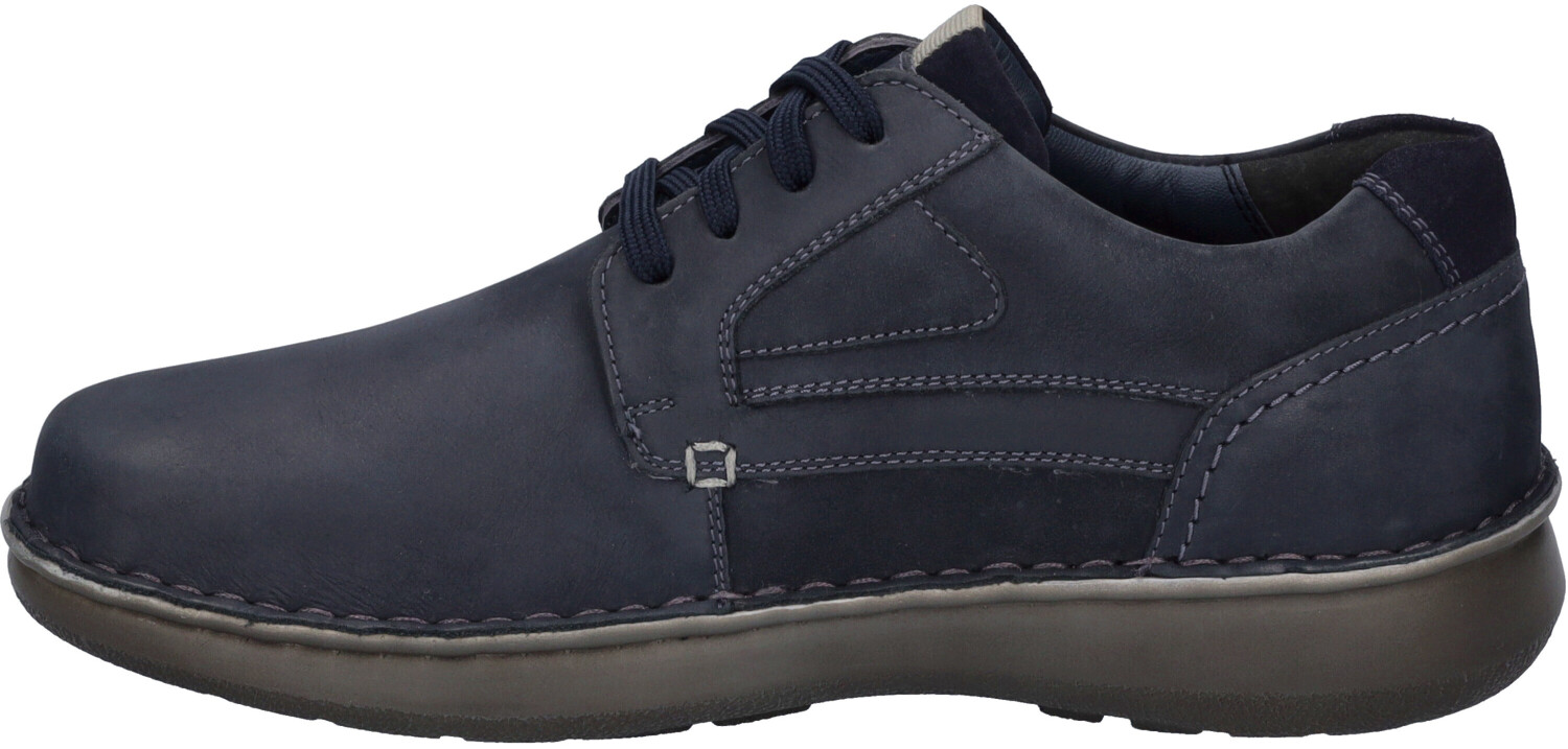 Josef Seibel Uomo Scarpe Basse Alan 02 – Pelle, Comode, Larghezza K (Forte), Chiusura A Strappo, Suola PU