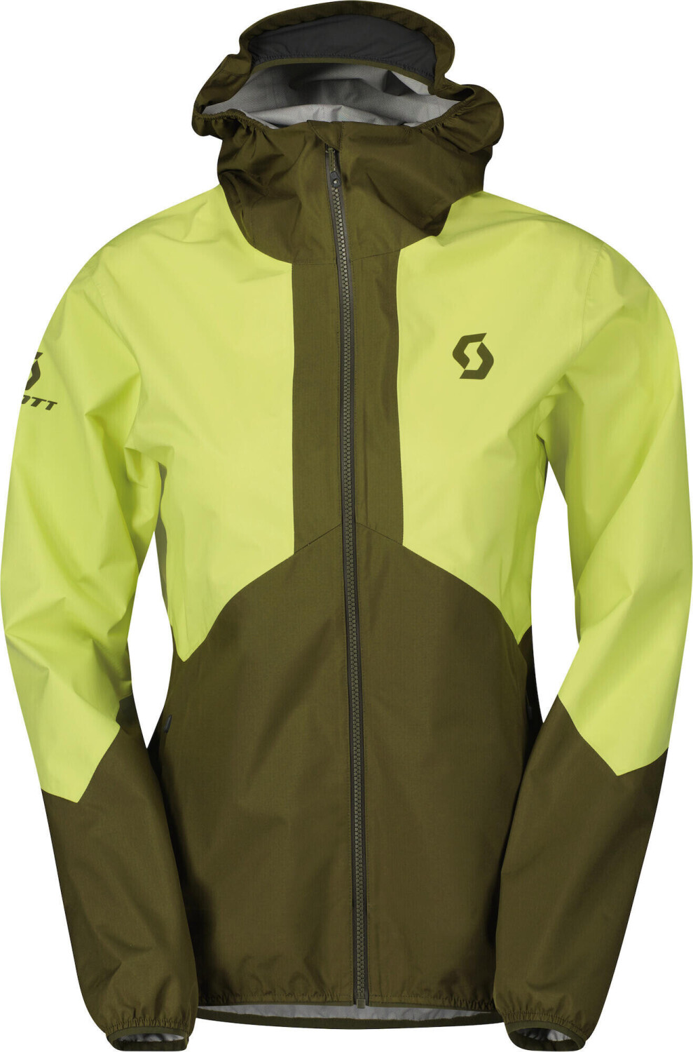 Scott Jacket W's Explorair Light Dryo 2.5L fir green/bitter yellow