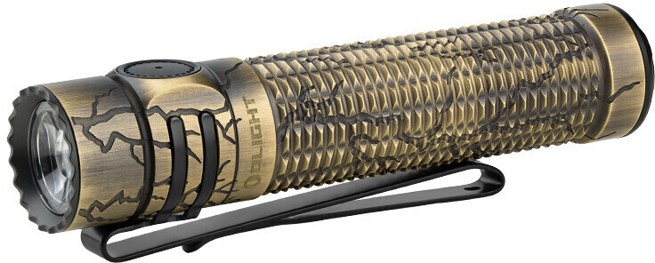 OLight Warrior Mini 3 Cracked Brass