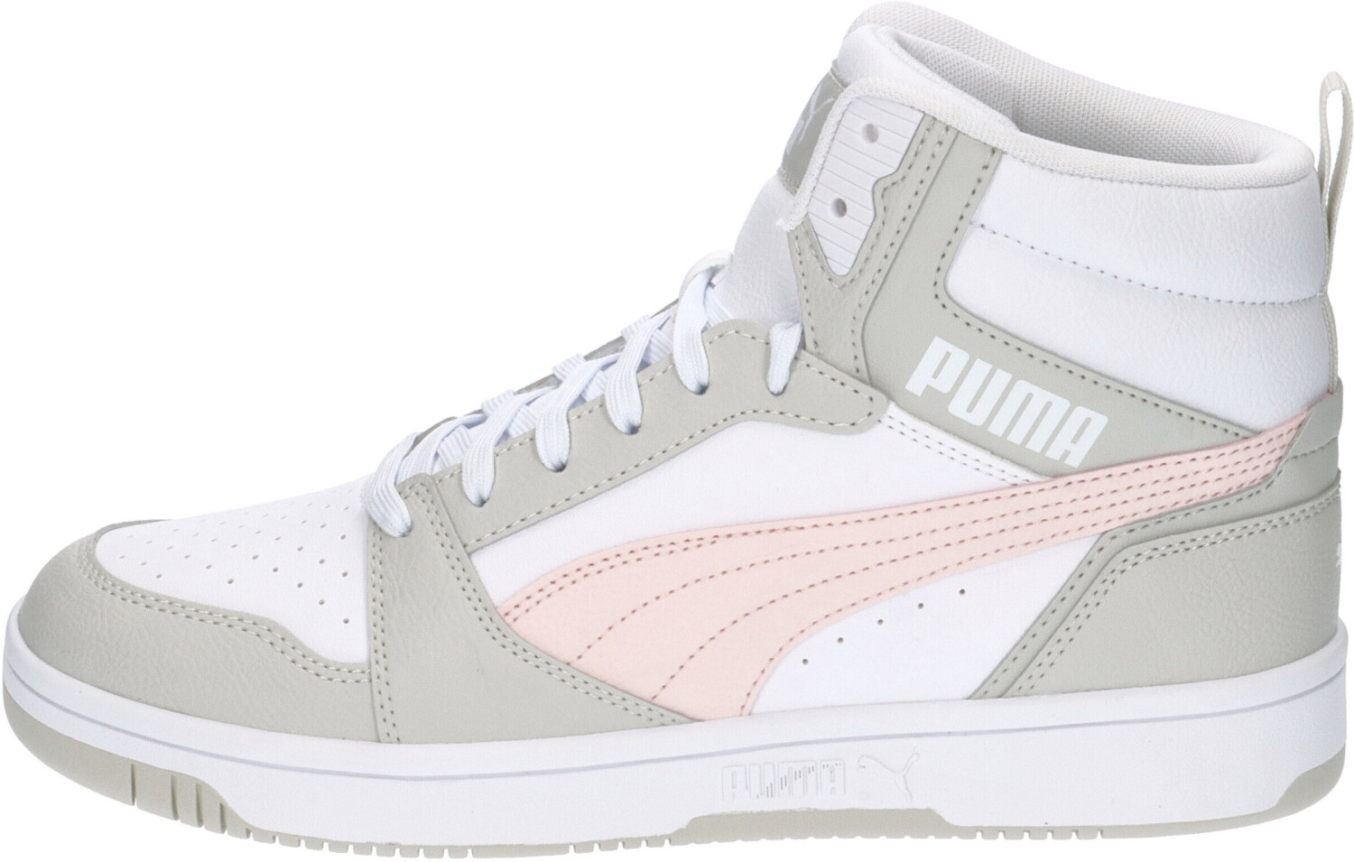 Puma Rebound v6 (392326) white/frosty pink/sedate gray