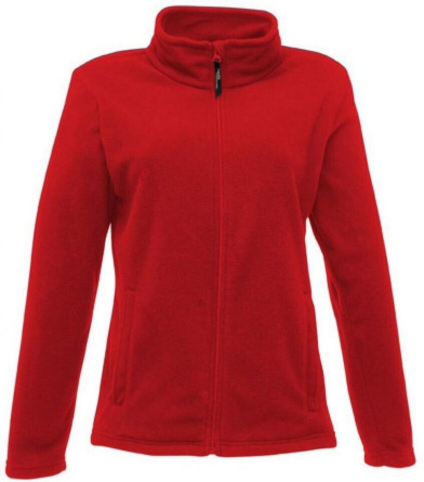 Regatta Dames dames micro volledige rits fleece jas, zwart (zwart