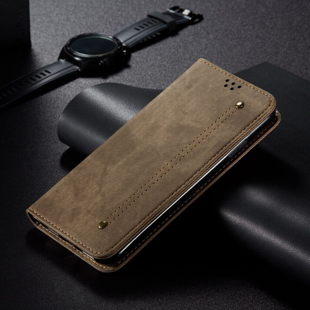 LaimTop Redmi Note 12 Pro 5G Hülle, Leder Brieftasche Flip Bookstyle ...