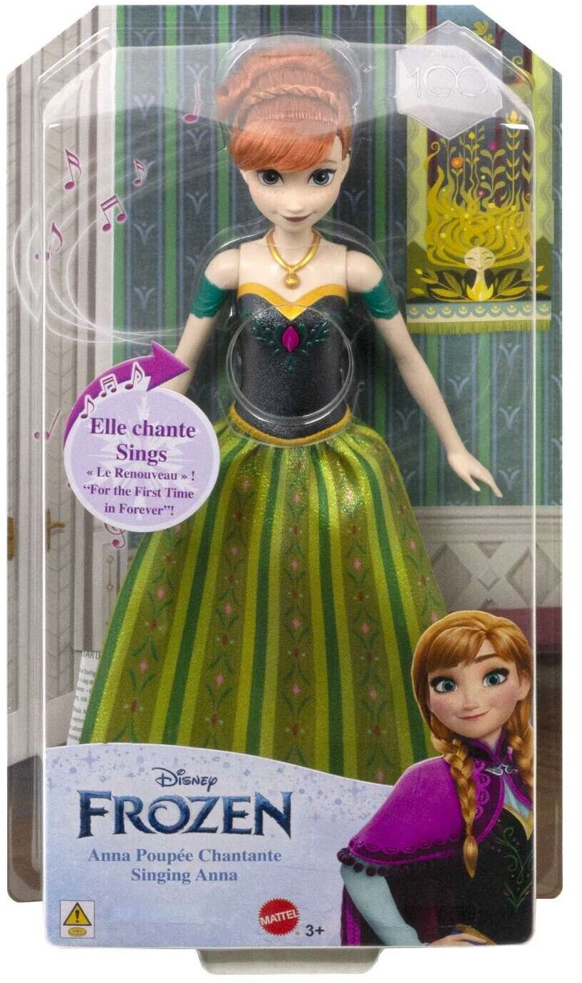 Poupée Elsa chantante tenue de Reine REINE DES NEIGES : la poupée à Prix  Carrefour