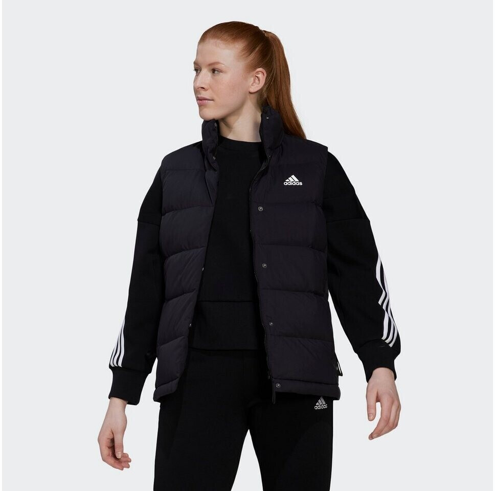 Black adidas vest womens online