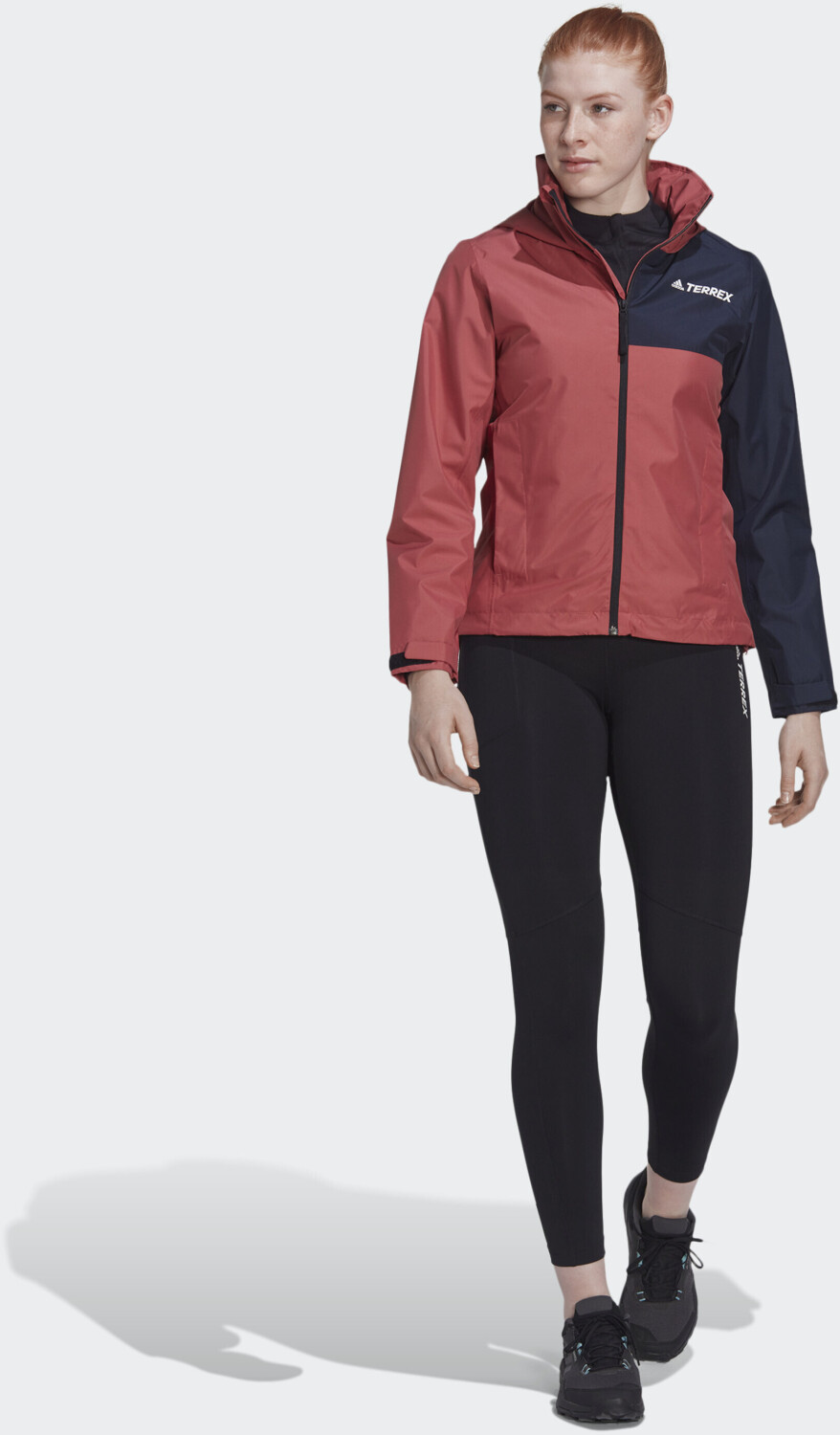Adidas Woman TERREX Multi RAIN.RDY Primegreen Two-Layer Rain Jacket wonder  red/legend ink (HH9031) ab 78,00 € | Preisvergleich bei