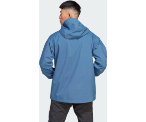 Adidas Man TERREX Multi RAIN.RDY 2.5-Layer Rain Jacket wonder steel/white  (HZ9264) ab 119,90 € | Preisvergleich bei