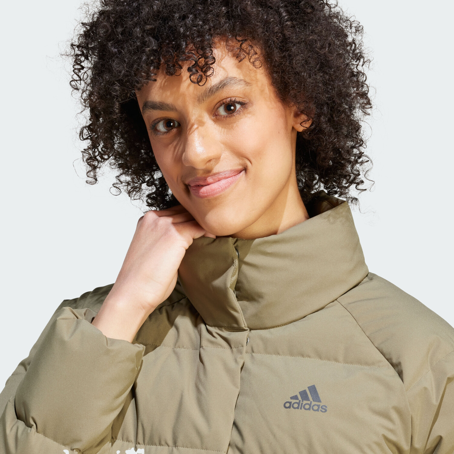 Adidas Woman Preisvergleich Helionic Relaxed olive (IK3194) € Jacket bei Down | strata ab 116,94