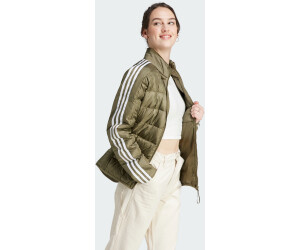Adidas Down Jacket € (IK3229) 88,99 | Preisvergleich Essentials Woman olive ab strata Light 3-Stripes bei