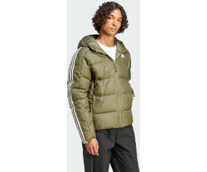Buy Adidas Man Essentials Midweight Hooded Down Jacket olive strata IK3214 from 61.75 Today Best Deals on idealo