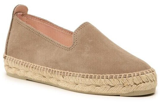 Manebi Suede Flat Espadrilles K 1.9 N0 Coco Brown