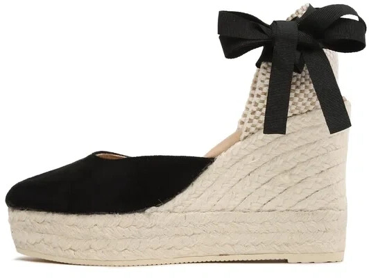 Manebi Wedge Espadrilles K 1.0 WV Black