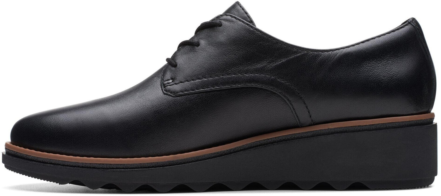 Leather clarks clearance