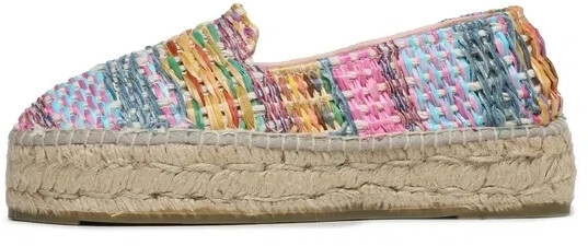 Manebi Double Sole Espadrilles G 6.1 D0 Fucsia Blue Mix